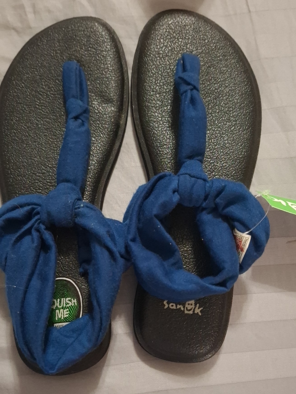 Sanuk Royal Blue Knot Sandals